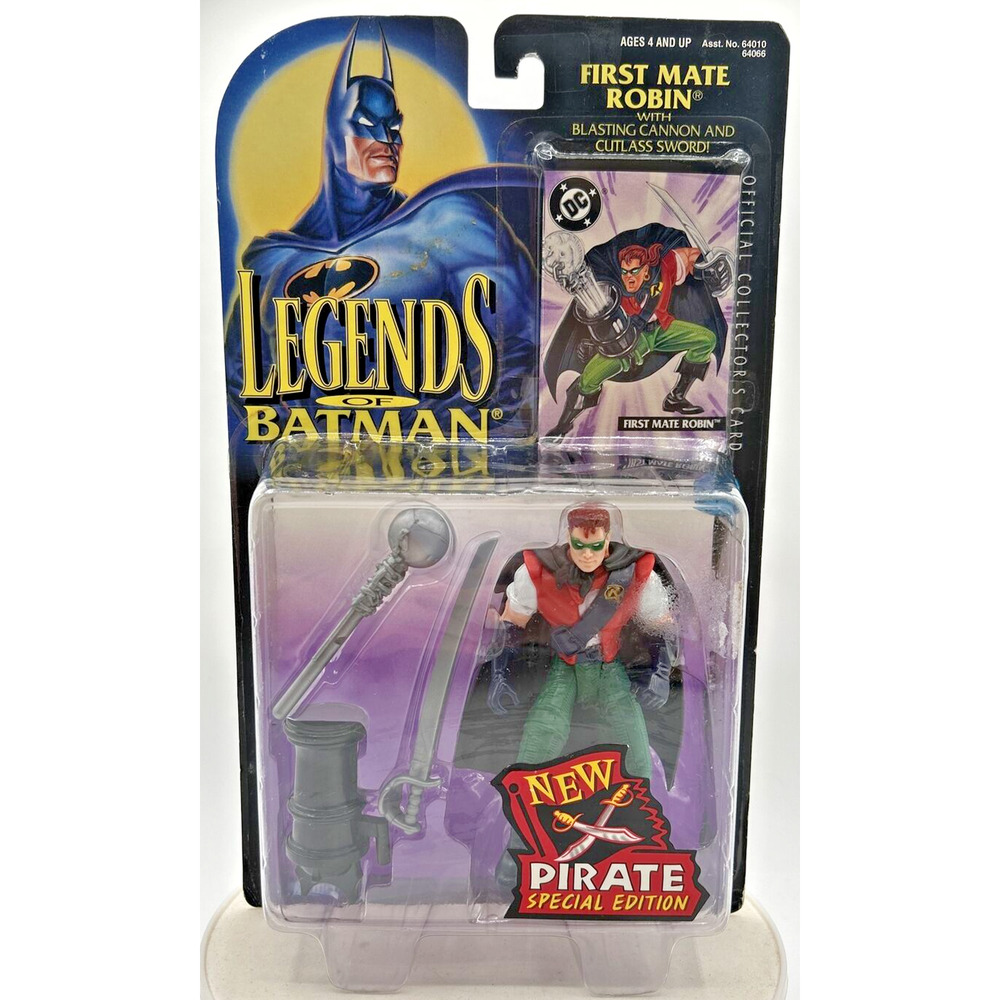 1994 Kenner Legends of Batman First Mate Robin Action Figure F32